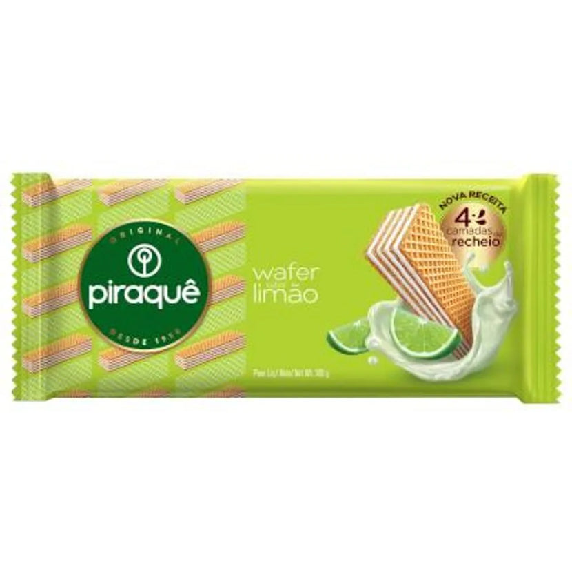 Piraque Wafer Limao 100g