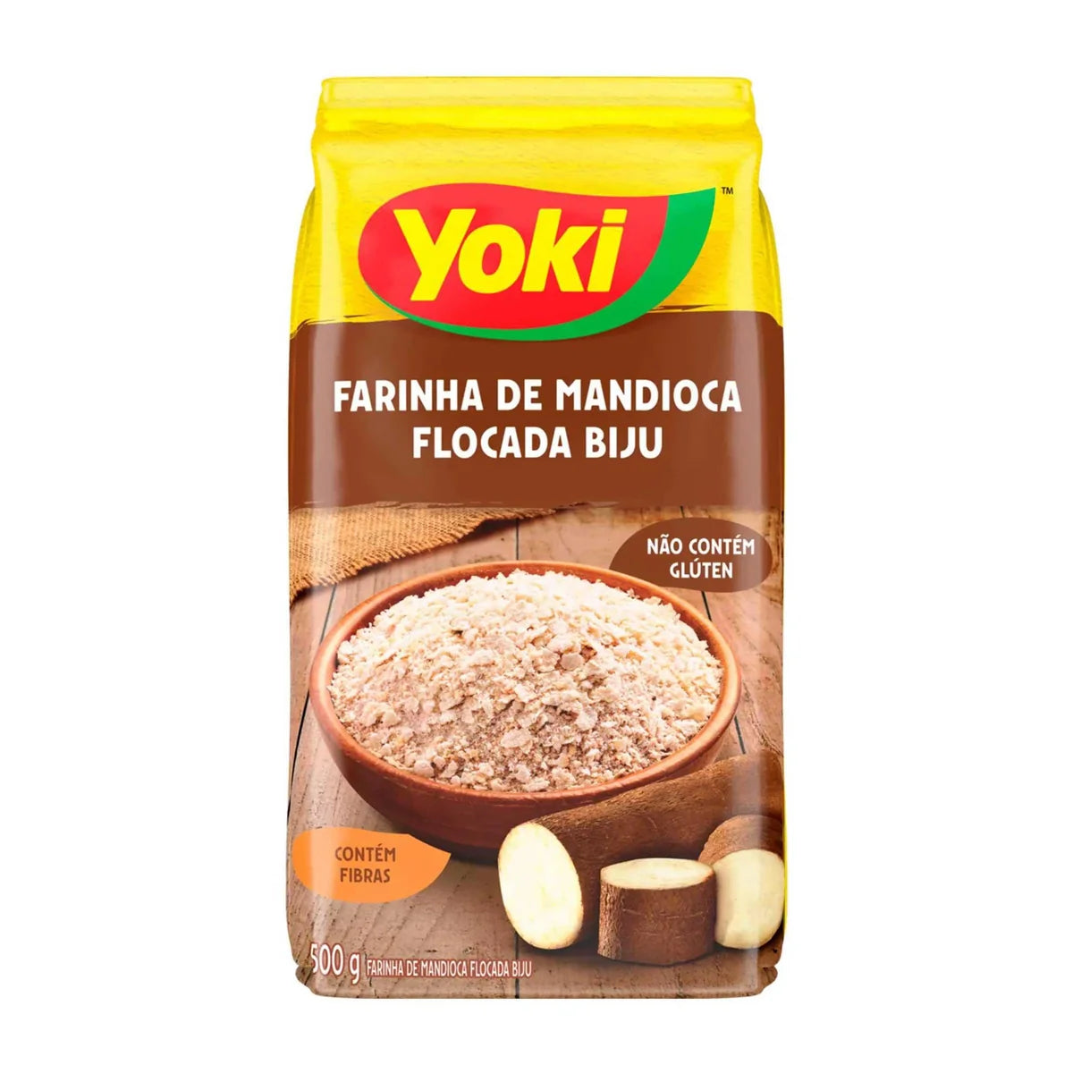 Yoki Farinha de Mandioca Biju 500g