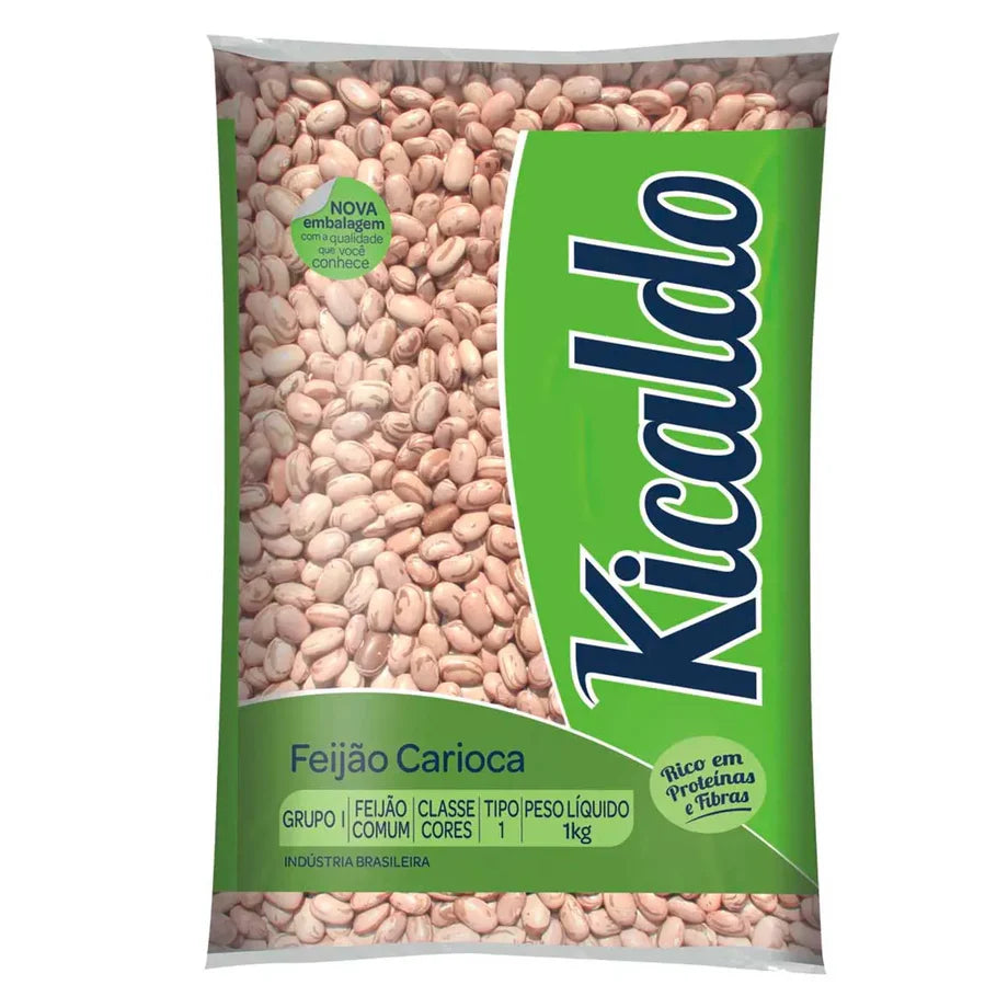 Kicaldo Feijao Carioca 1kg