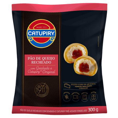 Catupiry Pao de Queijo Recheado C/ Goiabada 300g