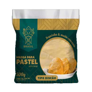 Mr Brasil Massa para Pastel Grande 500g