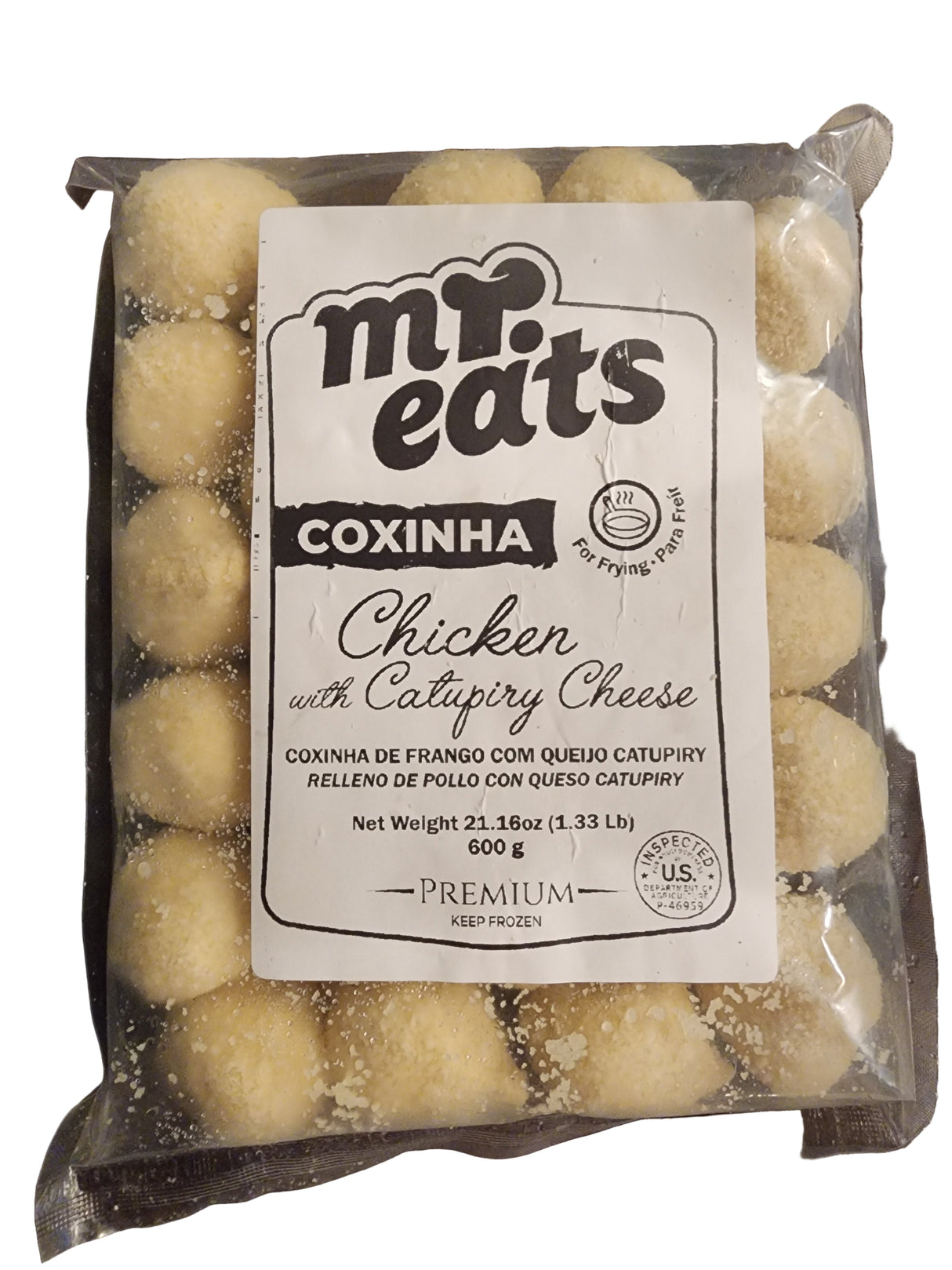 Mr. Eats Coxinha de Frango Com Catupiry 600g