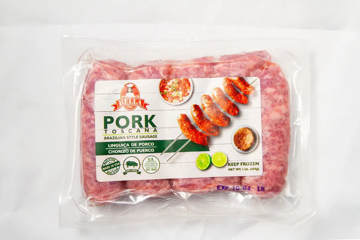 Bella Chef Linguiça Toscana Porco 454g