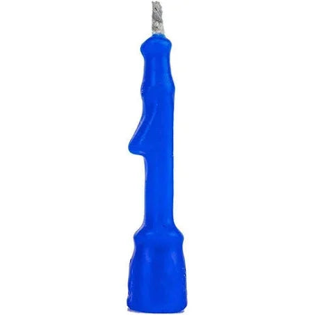 Vela de Aniversario Azul n1