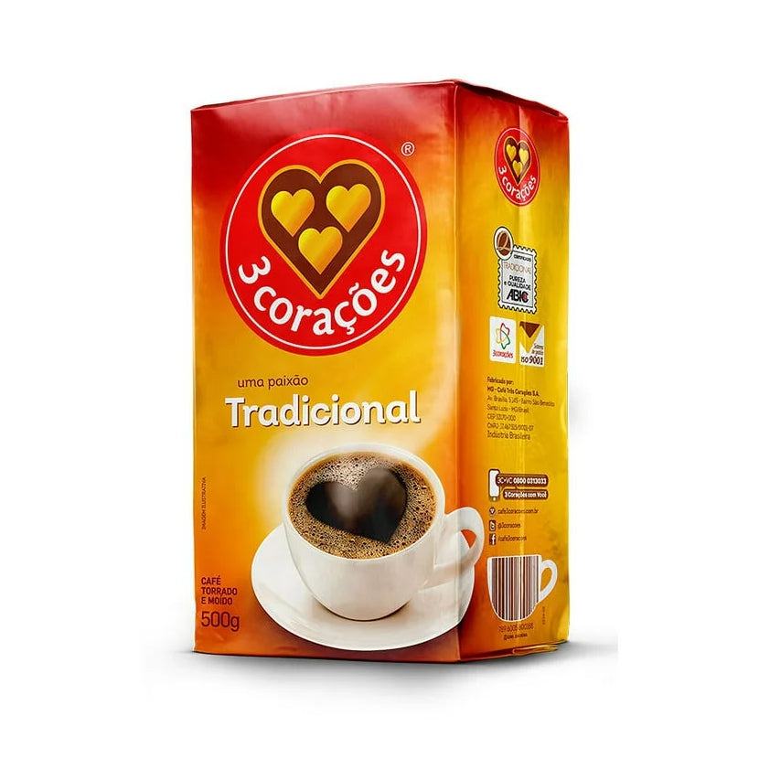 Tres Coracoes Cafe Tradicional 500g