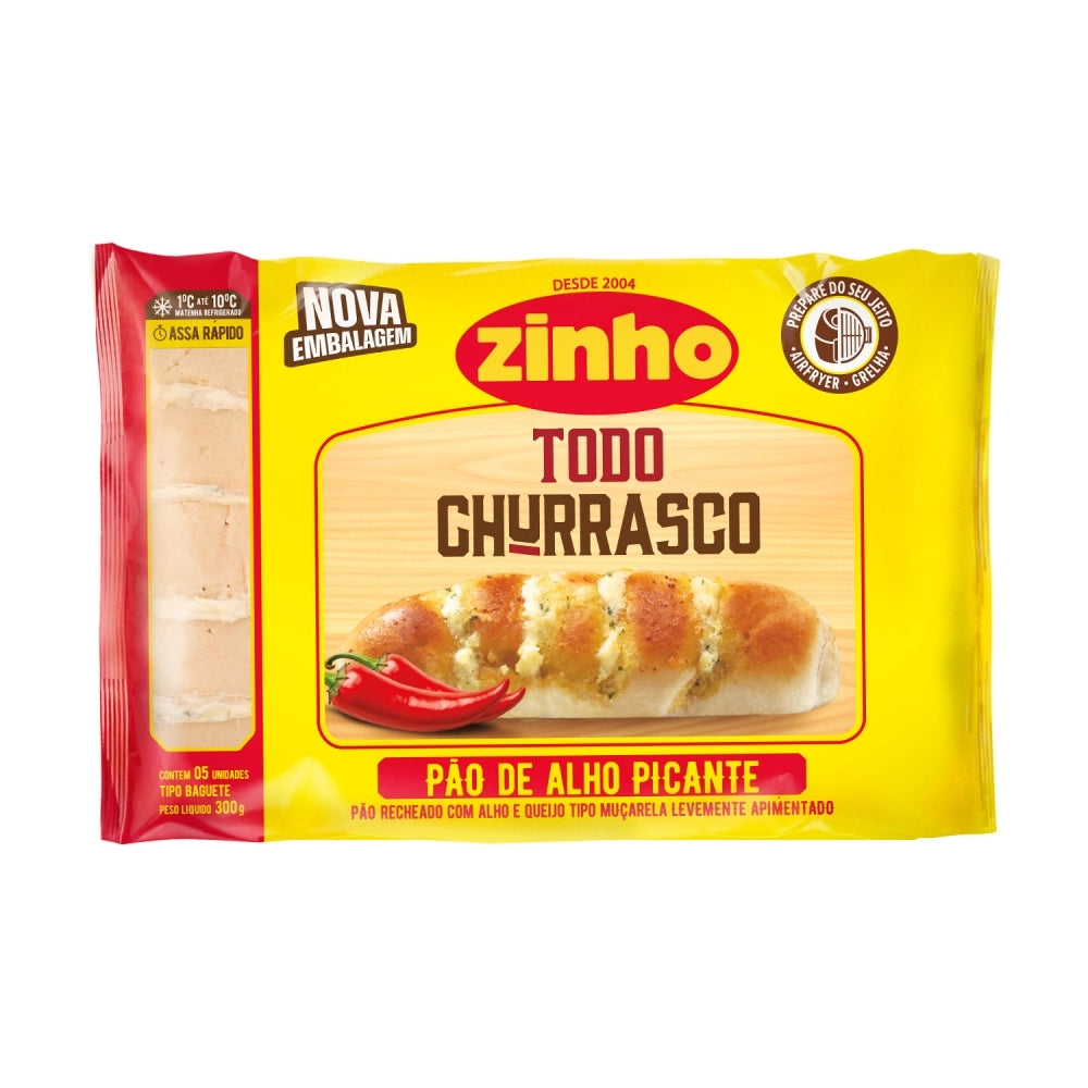 Zinho Pao de Alho Apimentado 300g
