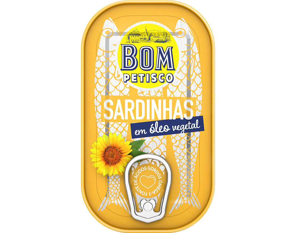 Bom Petisco Sardinha Oleo Vegetal 120g