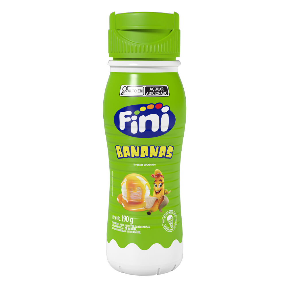 Fini Calda de Sorvete Bananas 190g