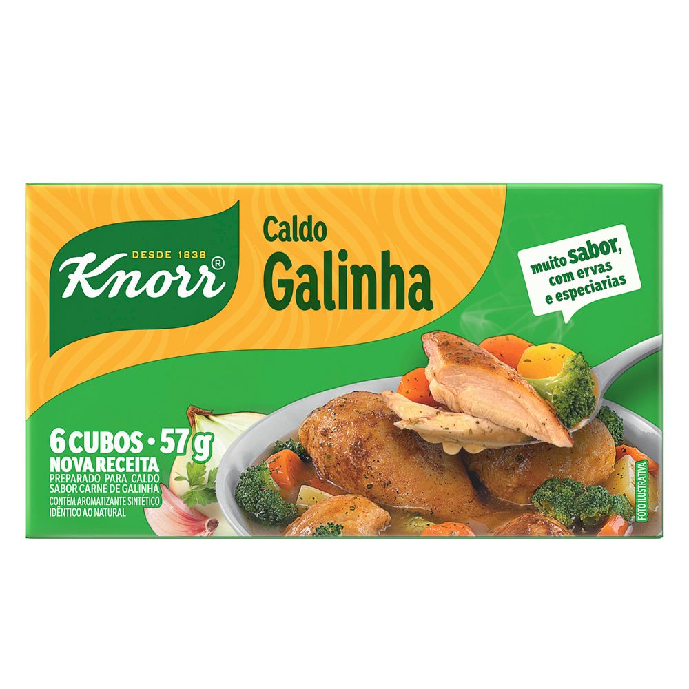 Knorr Caldo Cubinho de Galinha 57g