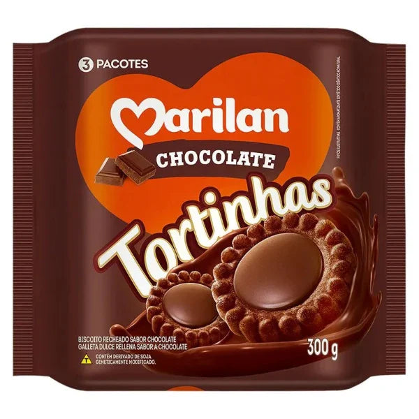 Marilan Tortinha Chocolate 300g