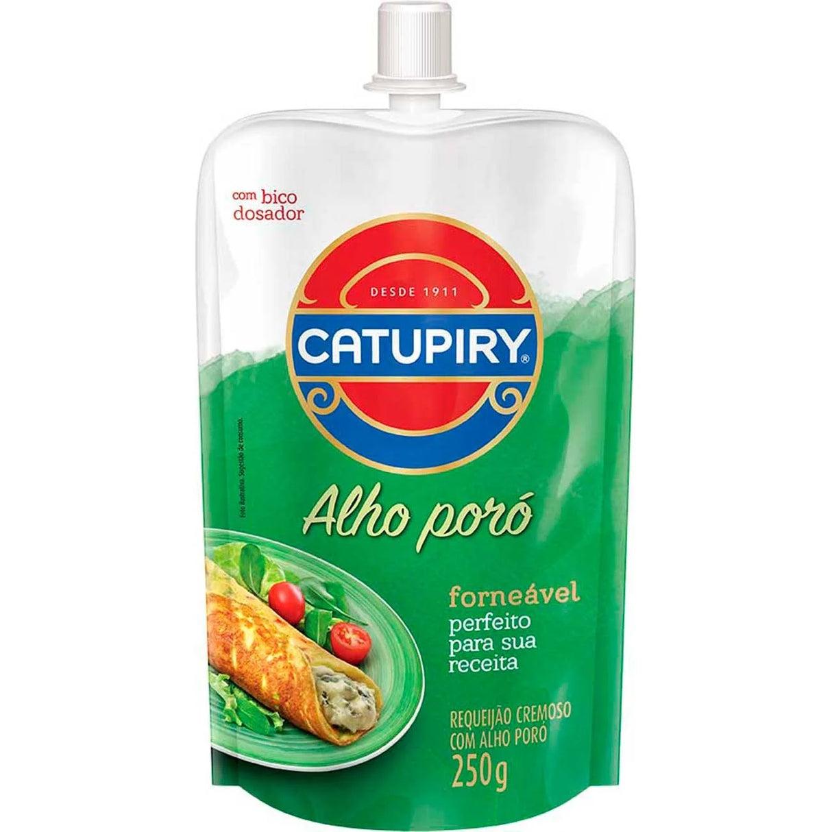 Catupiry Pouch com Alho Poro 250g