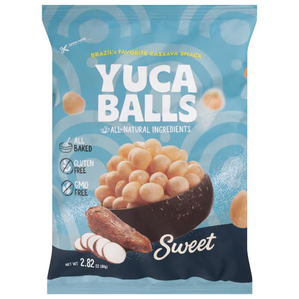Yuca Balls Biscoito de Polvilho Doce 80g