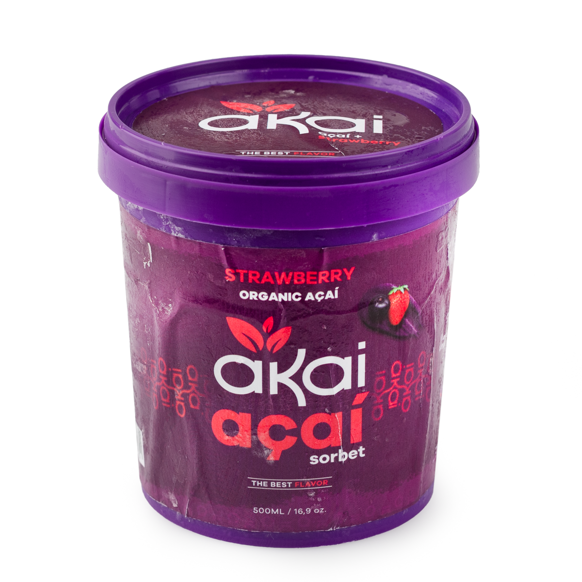 Akai Acai Sorbet de Morango 500ml