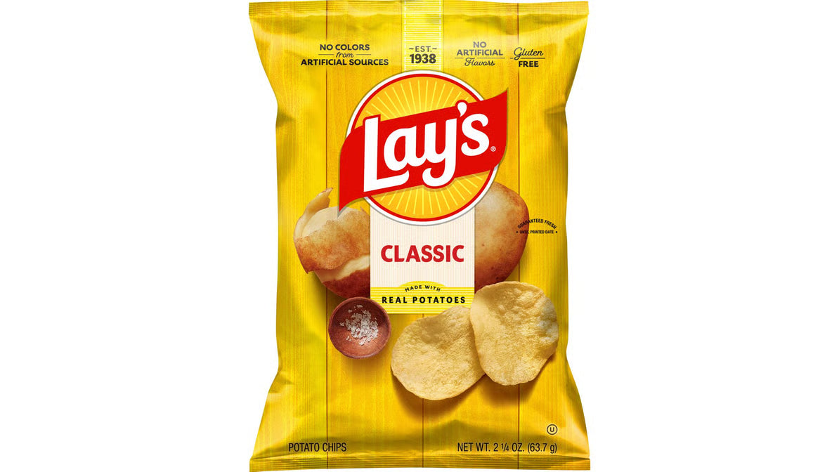 Lays Classic Real Potatoes 63.7g