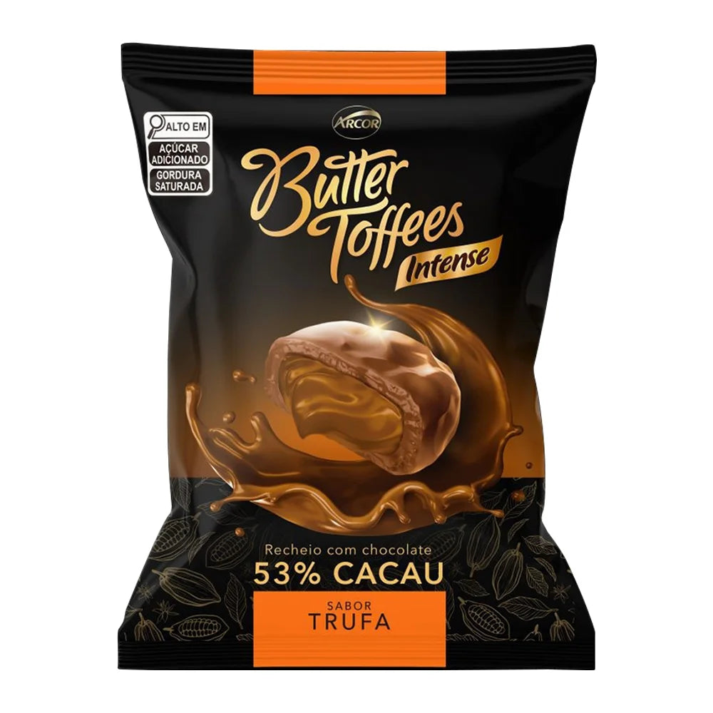 Arcor Butter Coffees Intense Sabor Trufa 500g