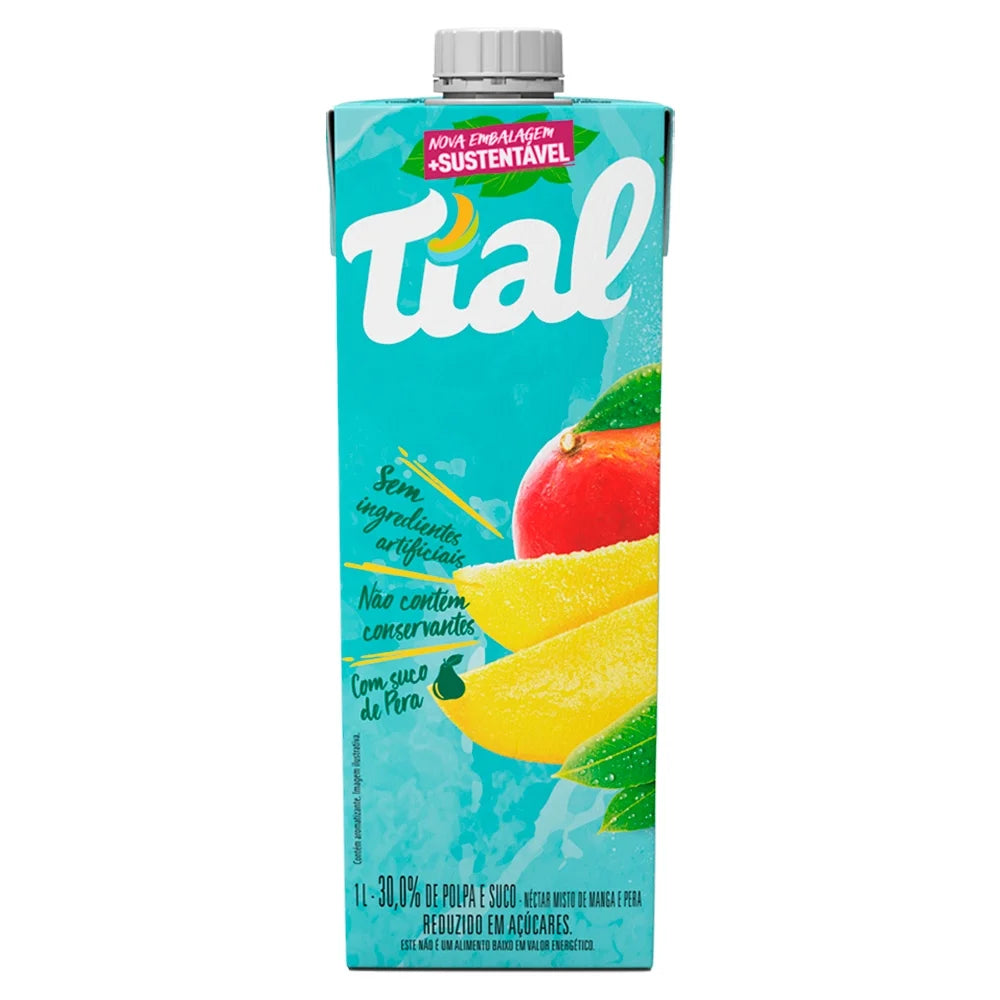 Tial Suco de Manga e Pera 1L