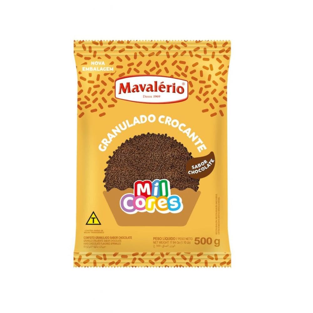 Mil Cores Granulado Choc. Crocante 500g