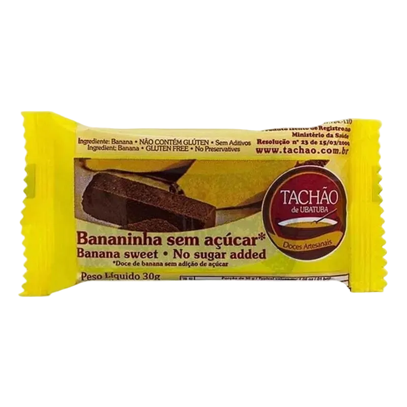 Tachao de Ubatuba Doce de Banana sem Açucar 30g