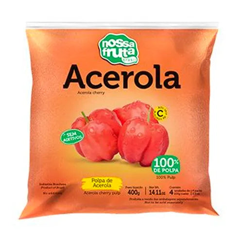 Nossa Fruta Polpa Acerola 400g