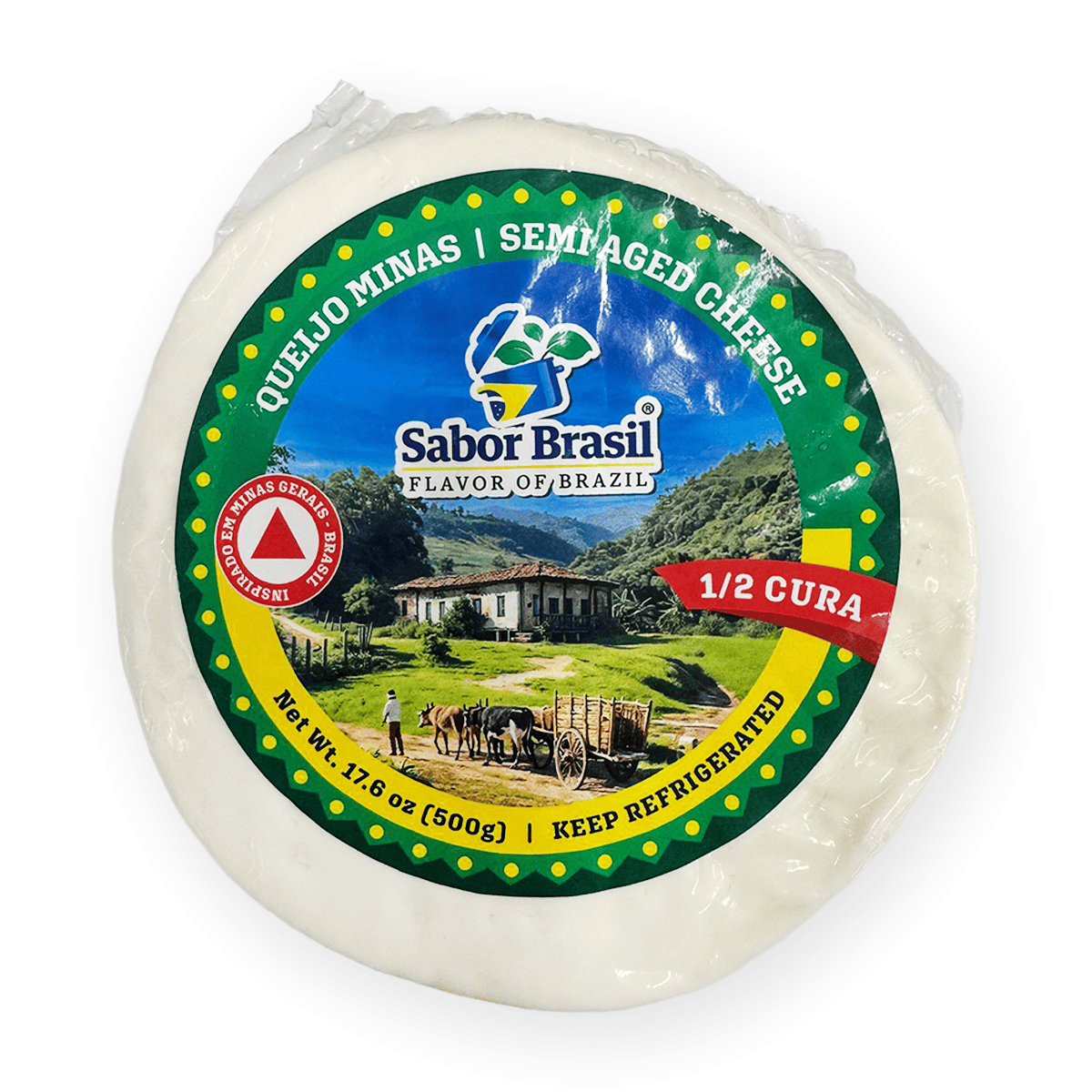 Sabor Brasil Queijo Meia Cura 500g