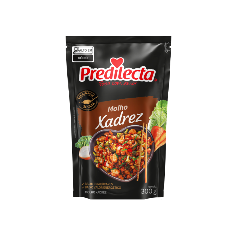 Predilecta Molho Xadrez 300g