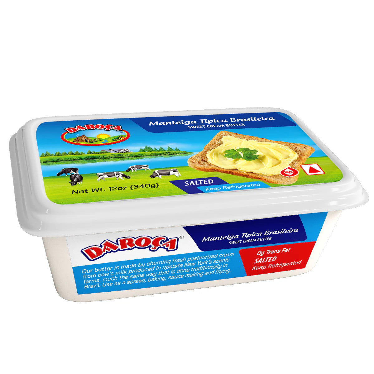 Da Roca Manteiga Tradicional 340g