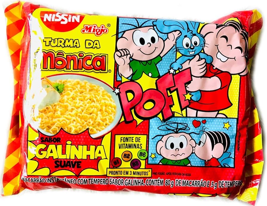 Nissin Turma Monica Galinha Suave 75g
