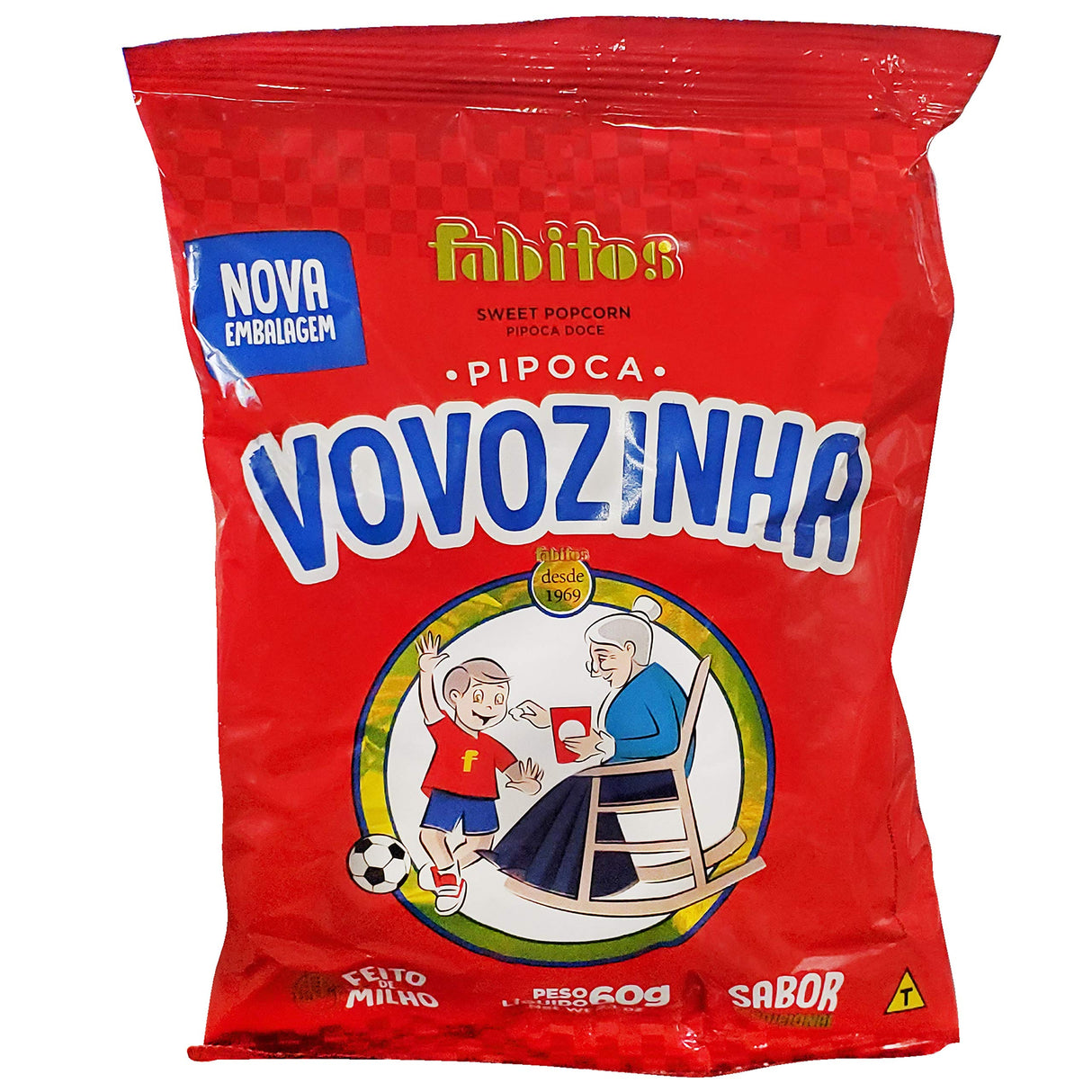 Fabitos Pipoca Vovozinha 60g