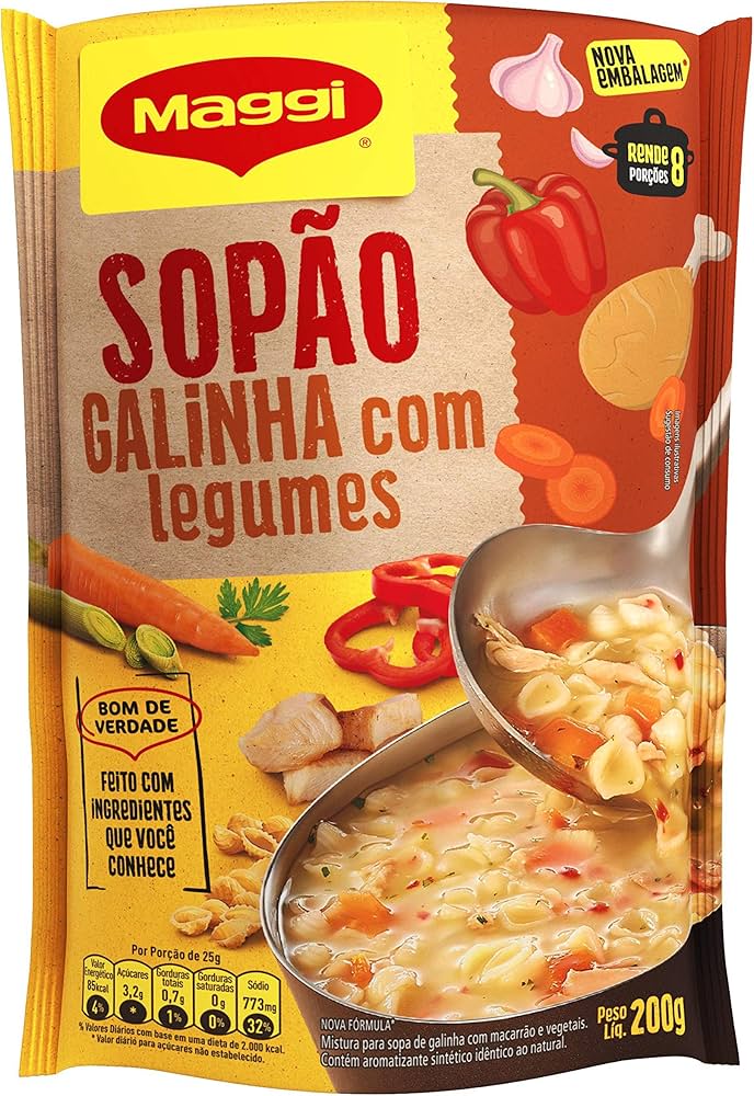 Maggi Sopao Galinha com Legumes 200g