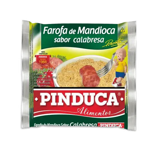 Pinduca Farofa Calabresa 250g