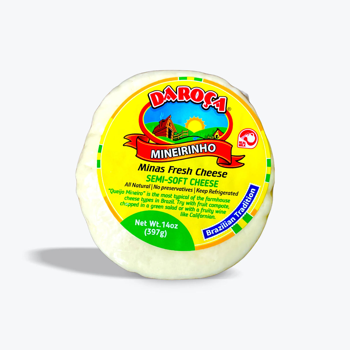 Da Roca Queijo Mineirinho Semi Soft 397g