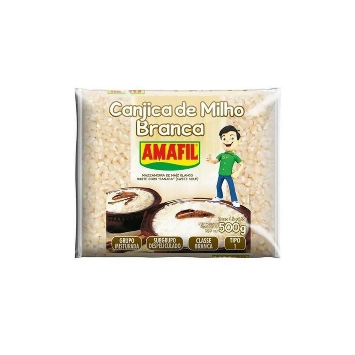 Amafil Canjica Branca 500g