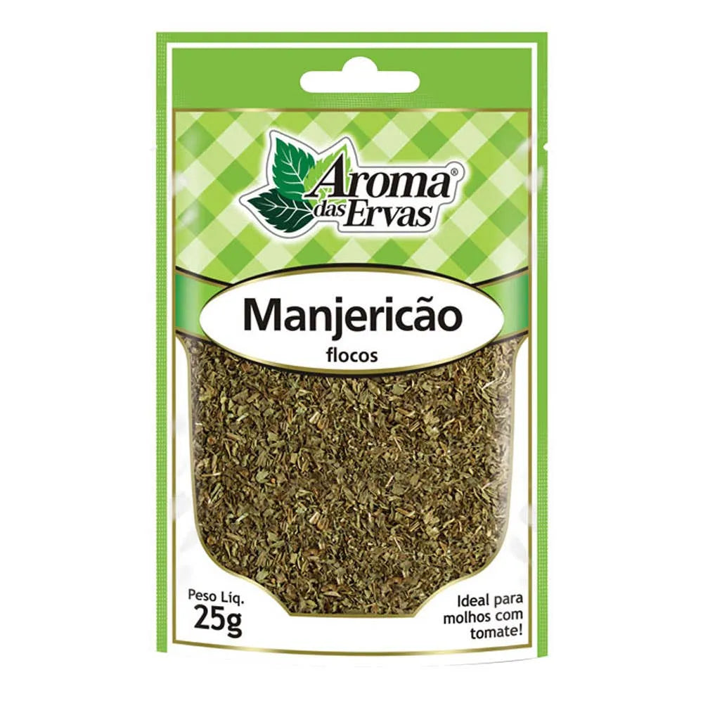 Aportuguesa Manjericao em Flocos 25g