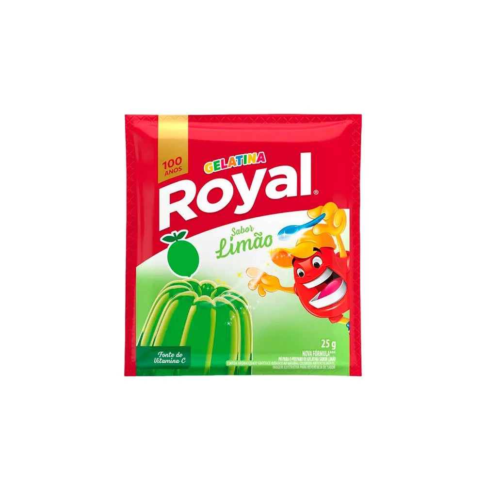 Royal Gelatina em Po Limao 25g