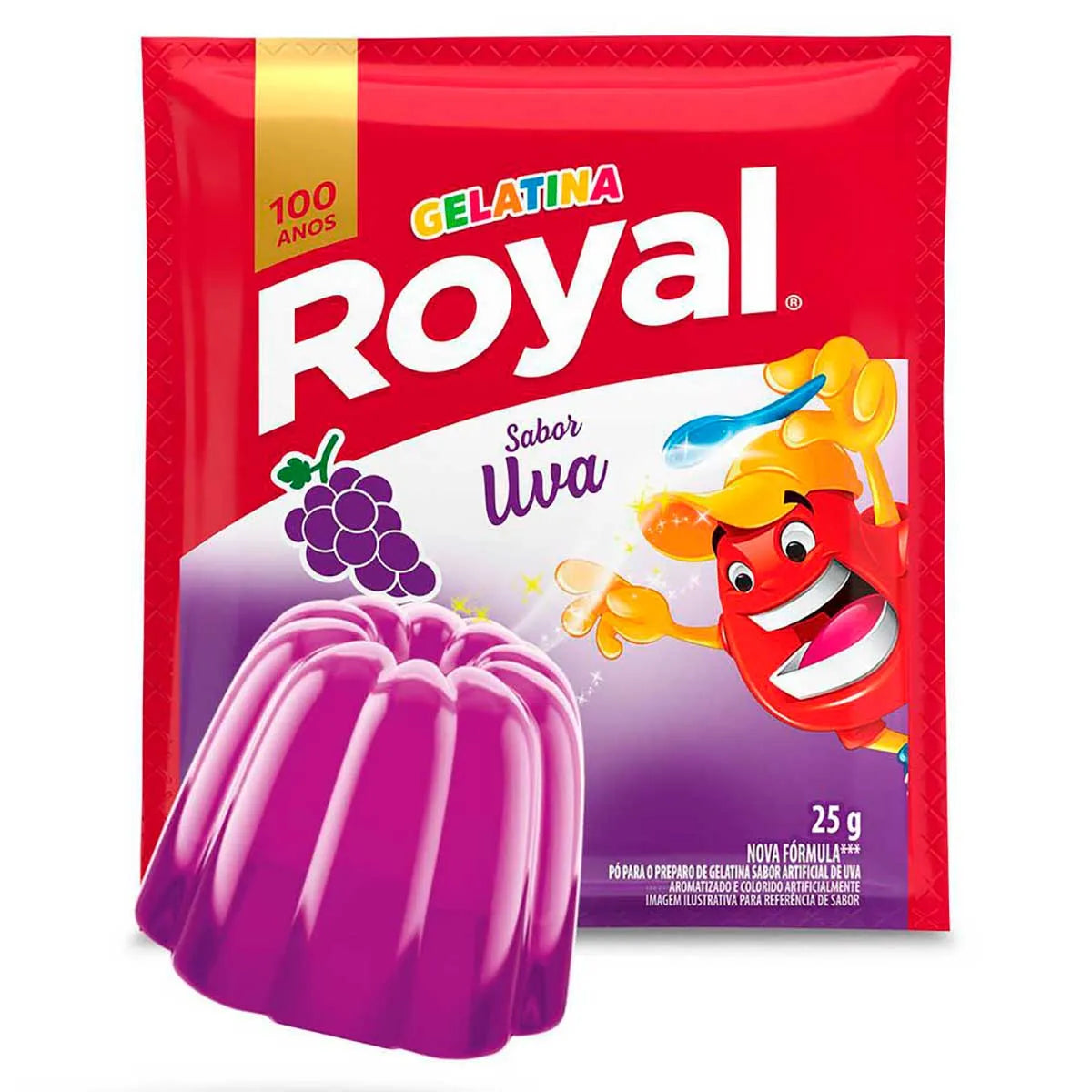 Royal Gelatina Uva 25g