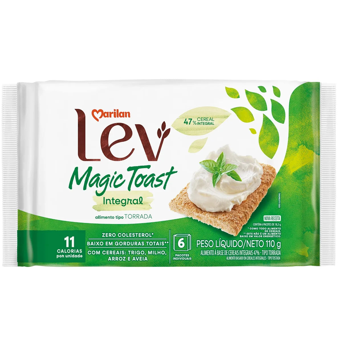 Marilan Magic Toast Integral (Whole Grains) 110g