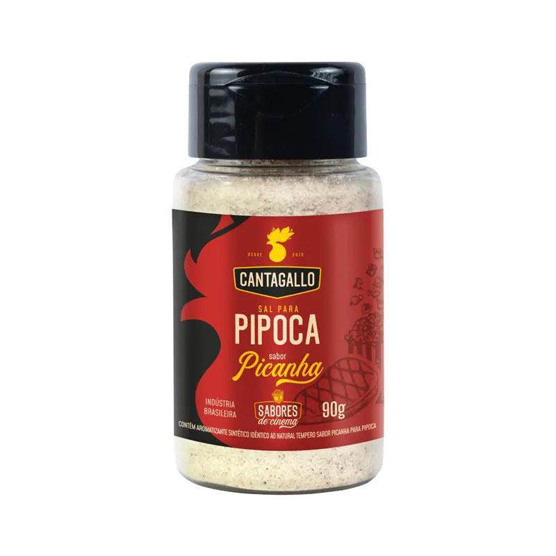 Canta Gallo Sal Temperado Para Pipoca Sabor Picanha 90g