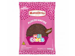 Mil Cores Chocolate Granulado Quadradinho 500g