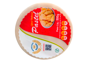 Rei da Massa Pastel Disco Redondo Grande 500g