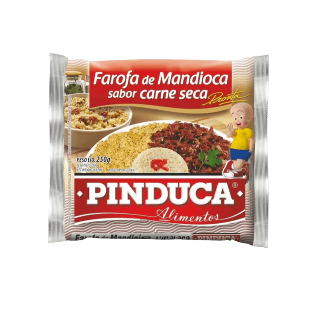 Pinduca Farofa de Carne Seca 250g
