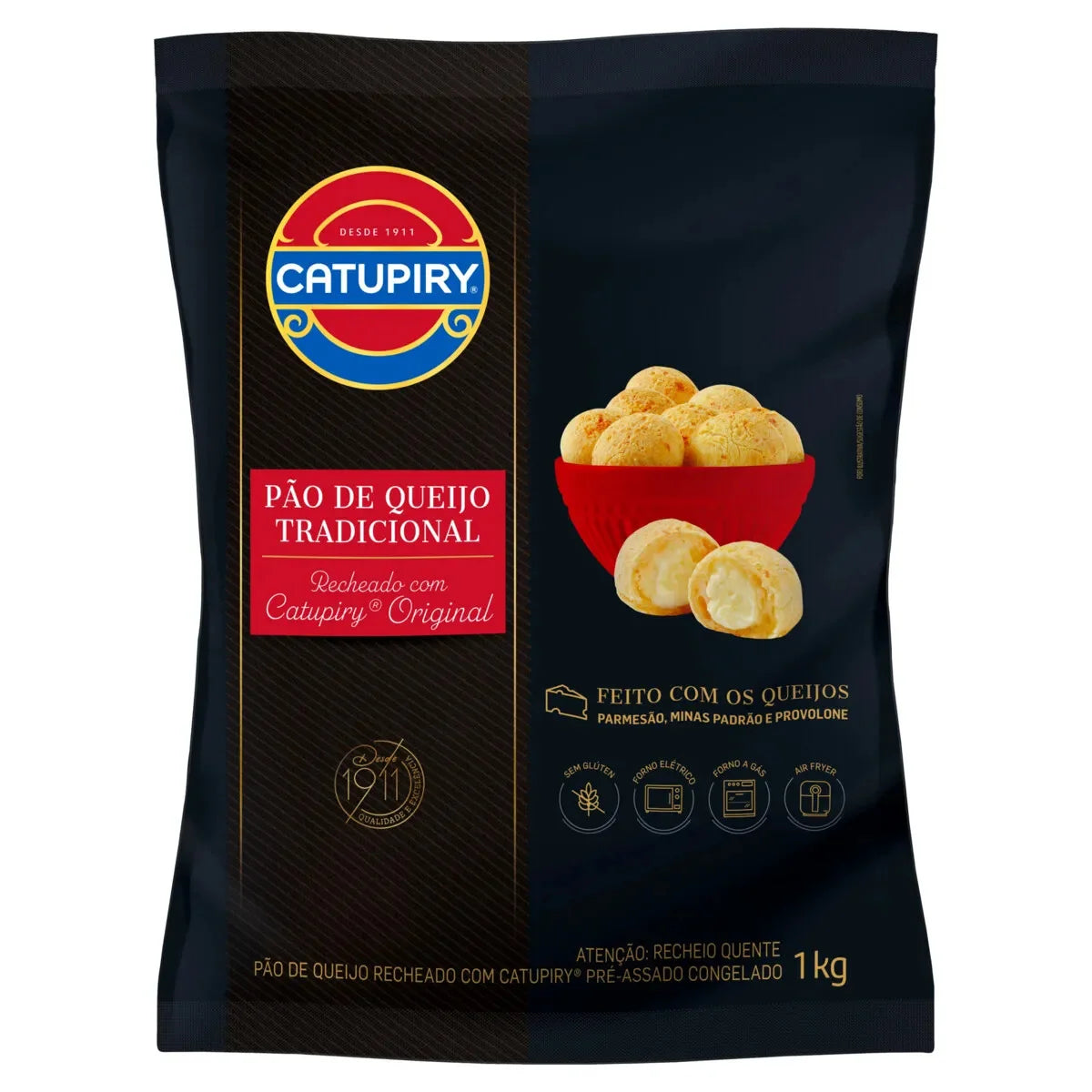 Catupiry Pao de Queijo Recheado 1Kg