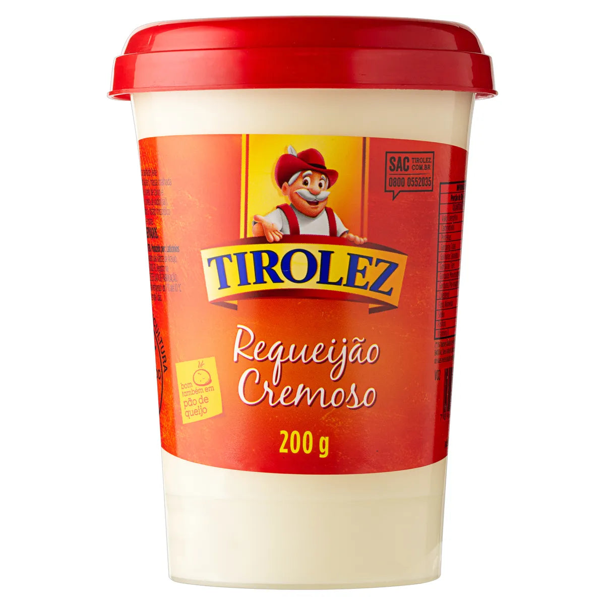 Tirolez Requeijão Copo 200g