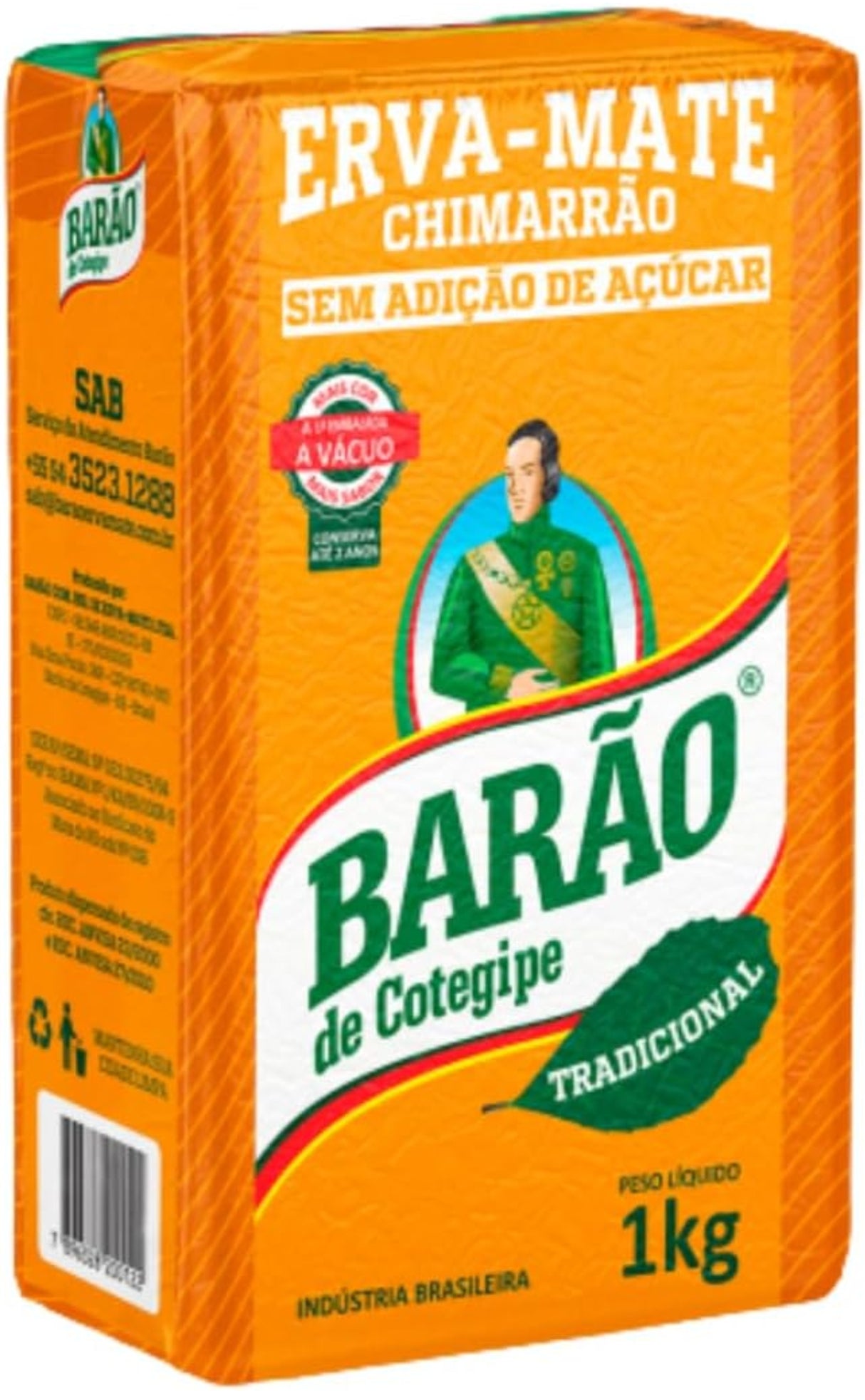 Barão Erva Mate Chimarrao Tradicional 1Kg