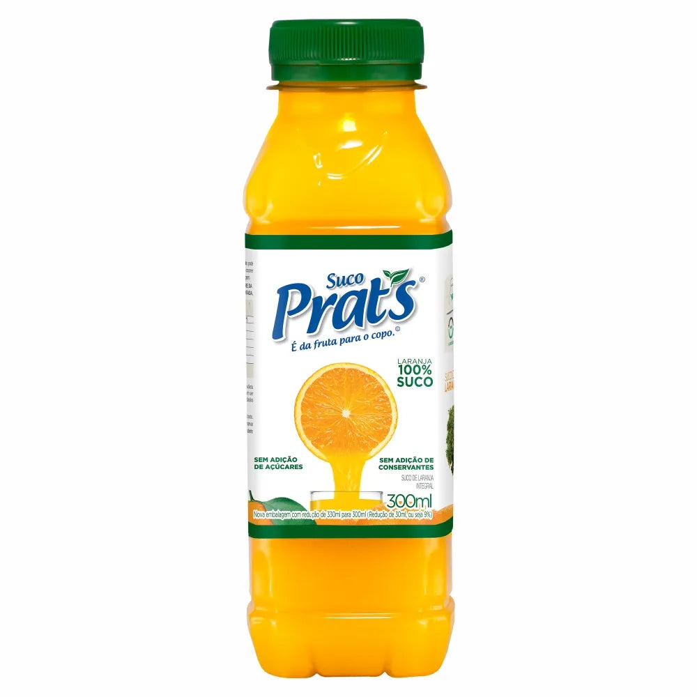 Suco Prats Laranja Natural 300 ml