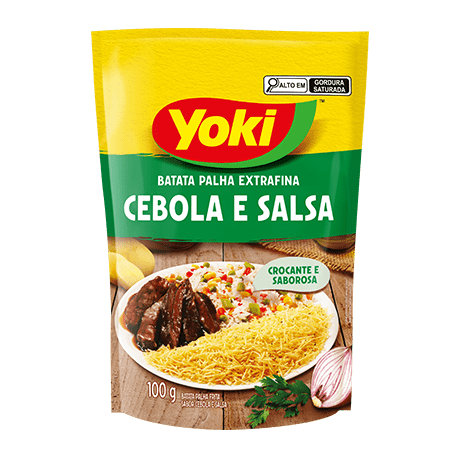 Yoki Batata Palha Extra Fina Cebola e Salsa