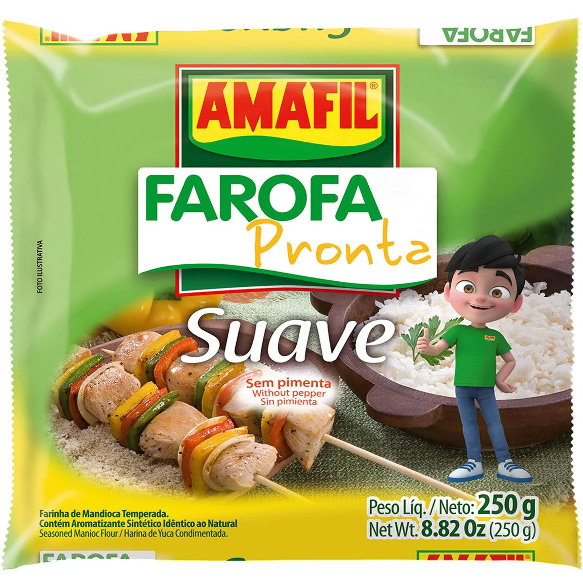 Amafil Farofa Suave 250g