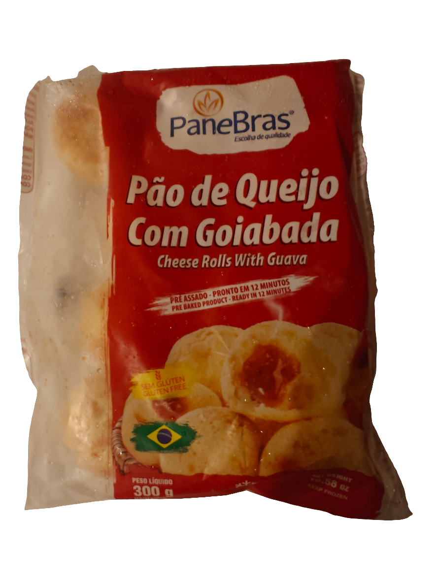 PaneBras Pão de Queijo com Goiabada 300g