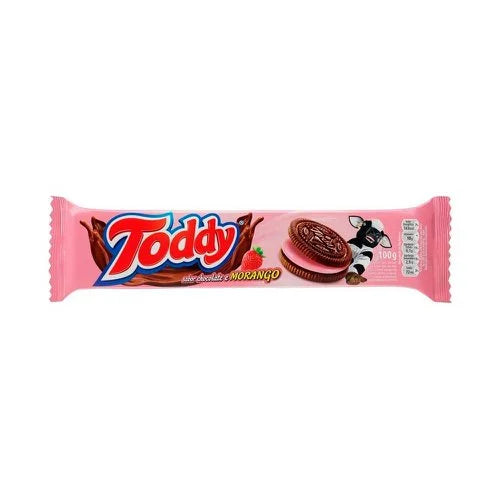 Toddy Biscoito Recheado Morango 100g