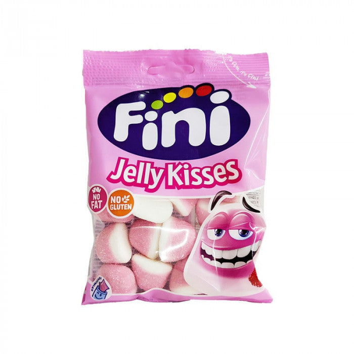 Fini Gelatinas Beijos Morango 100gr - No fat/No gluten