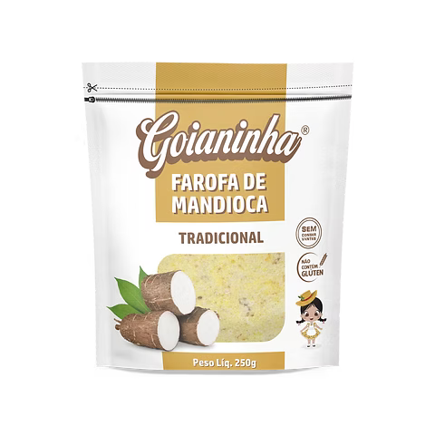 D’Goias Goianinha Farofa Mandioca Trad 250g